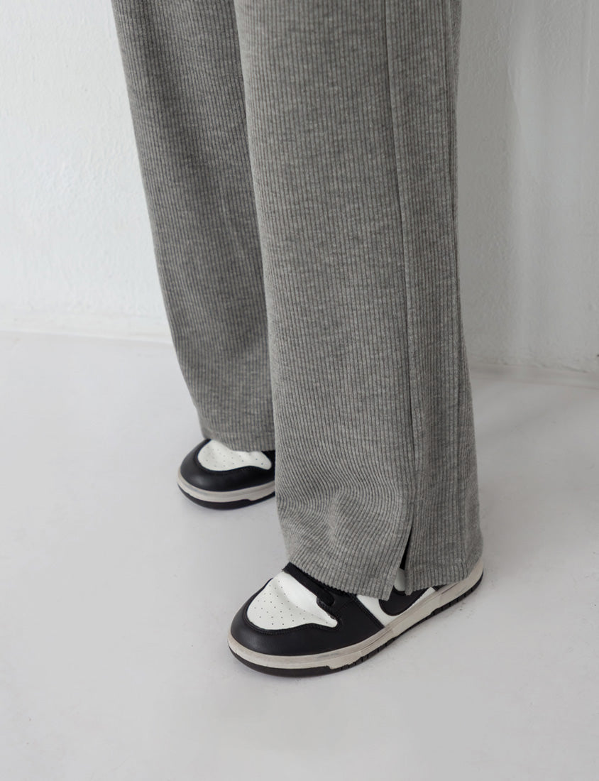 Comfy Slimming Drawstring Fine Plus Size Ribbed Pants