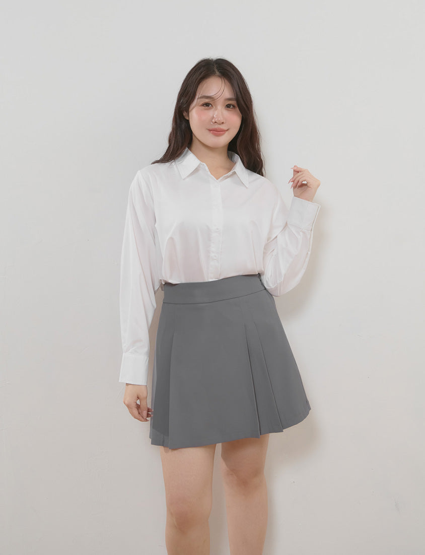 Icy Cooling Minimal Sun Protection Plus Size Shirt