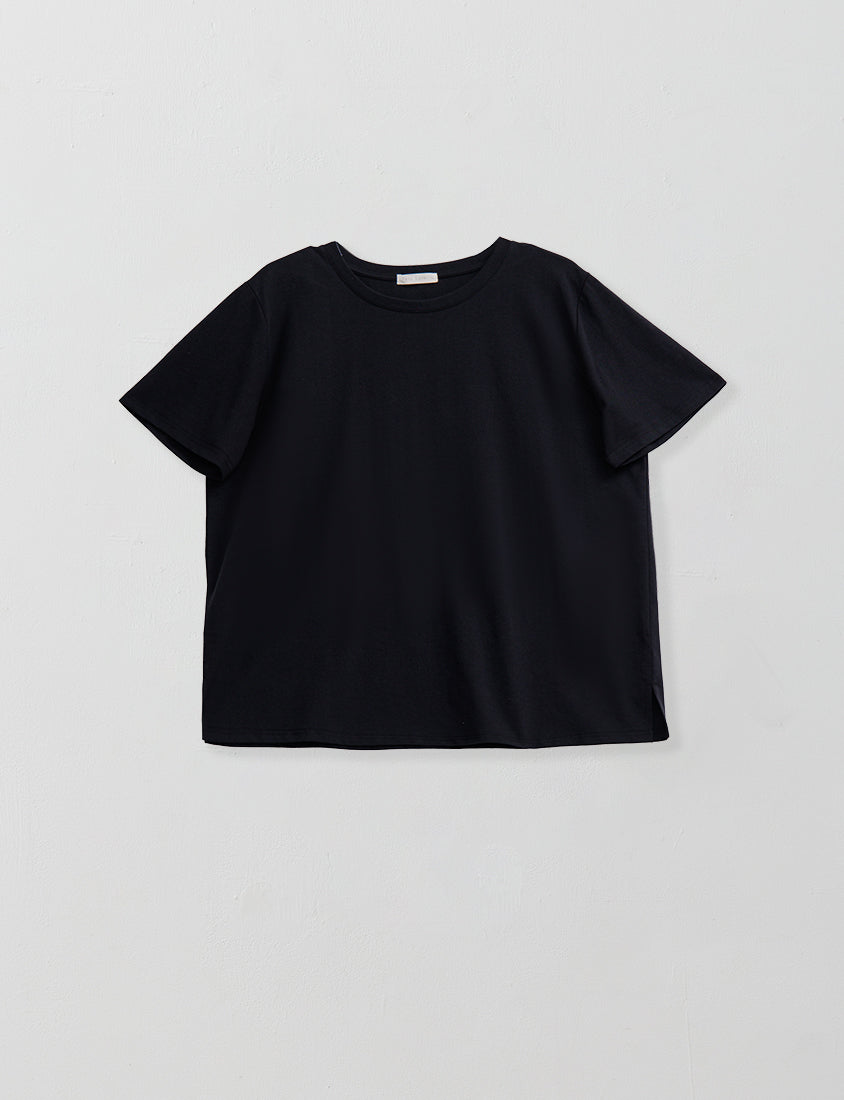 Instant Cooling Side Slit Oversized Plus Size Tee