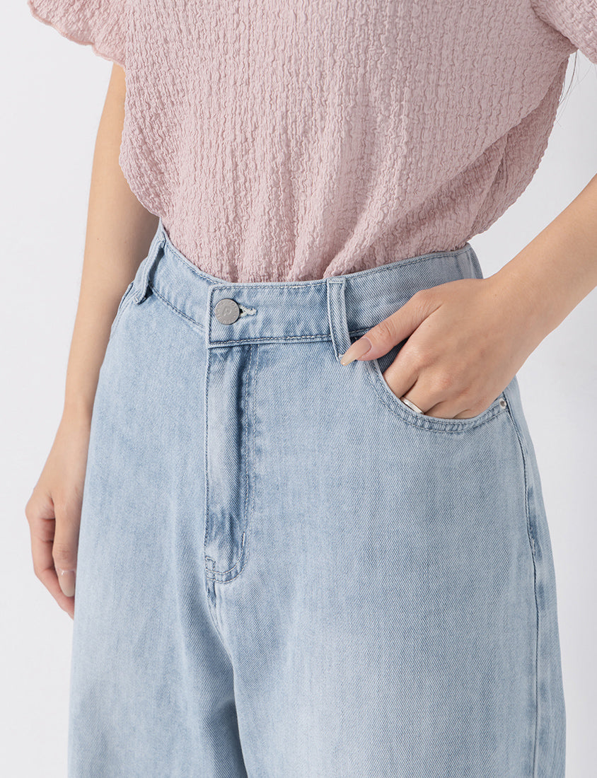 Pear-Shaped Friendly! Perfect Fit Slim Straight Cropped Plus Size Jeans