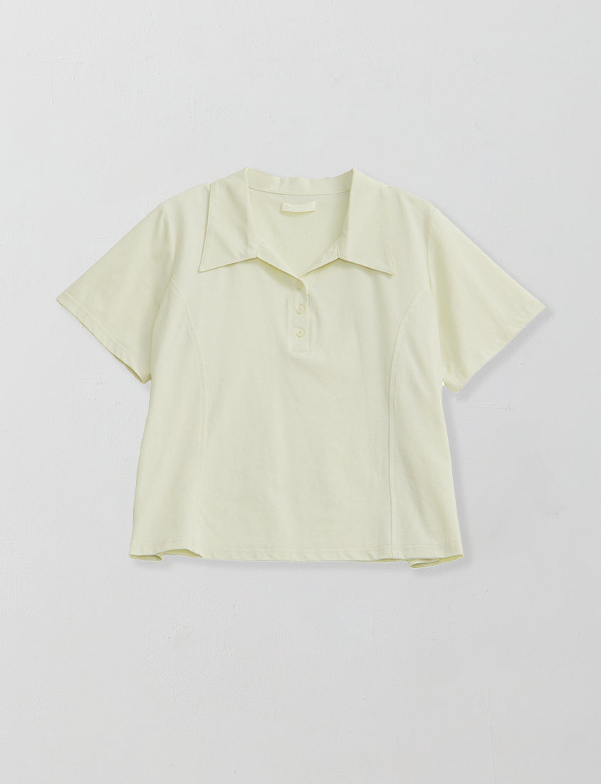 Cooling Slim Fit Polo Plus Size Top