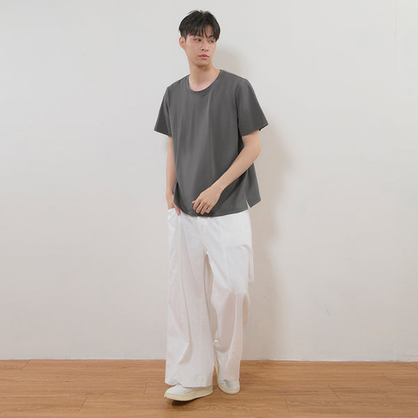 Instant Cooling Side Slit Oversized Plus Size Tee