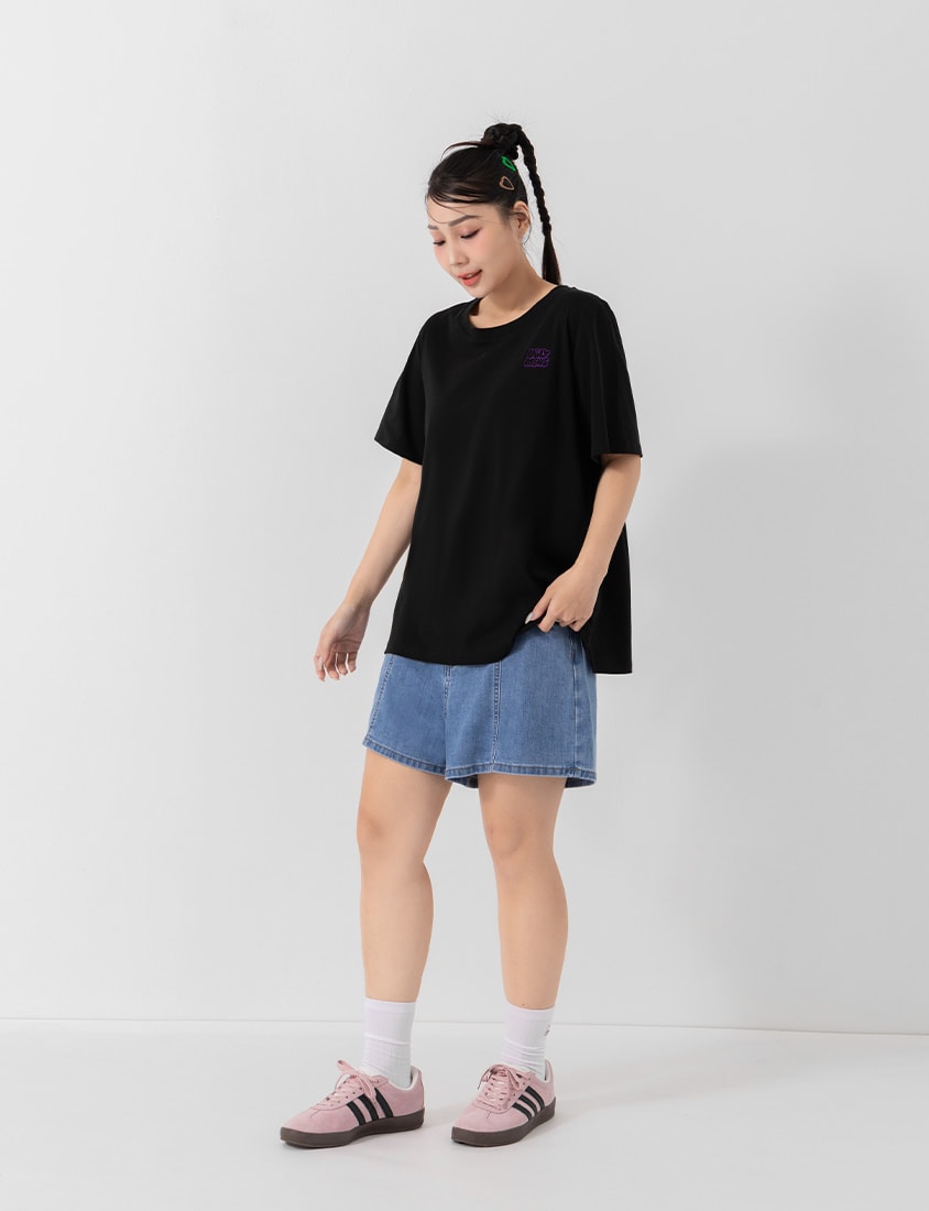Poly Lulu x UGLY MEWS Collab Oversized Tee
