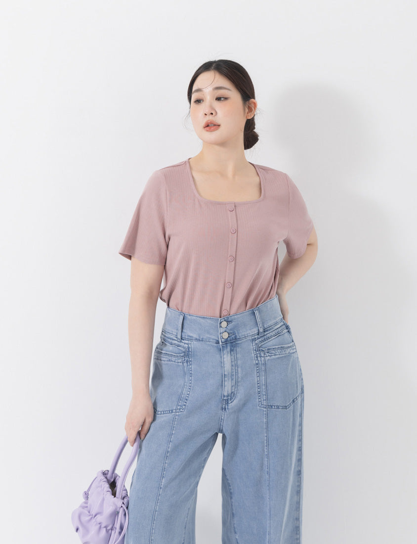 Lightweight Cloud Denim Zero-Restriction Plus Size Jeans (Regular)