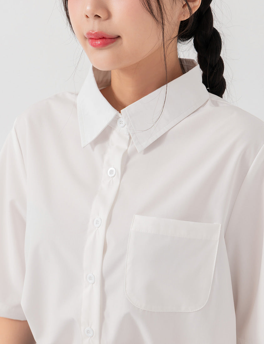 Instant Cooling Short Sleeve Plus Size Shirt