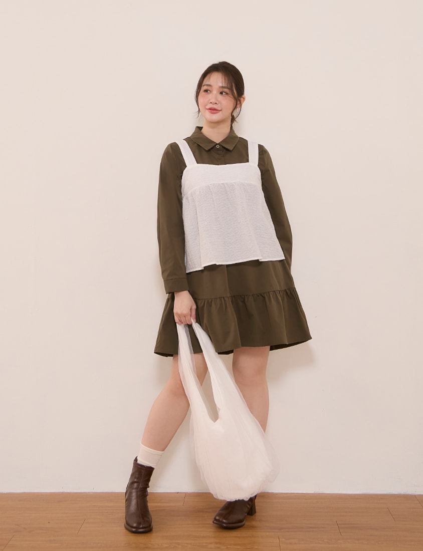 Two Way Convertible Sweet Ribbon Tie Layering Plus Size Camisole Vest