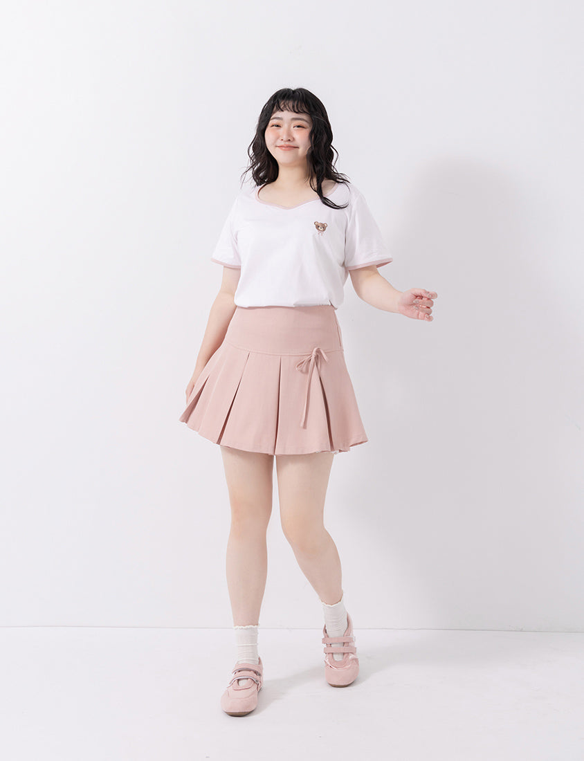 Instant Cooling Sorona Teddy Embroidered Plus Size Tee