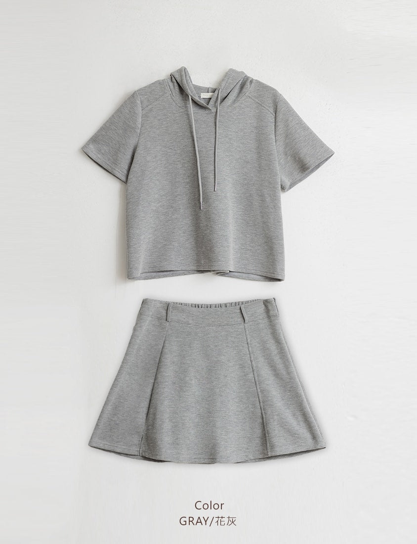 Skin-friendly Sand-Washed Cloud Cotton Plus Size Lounge Set