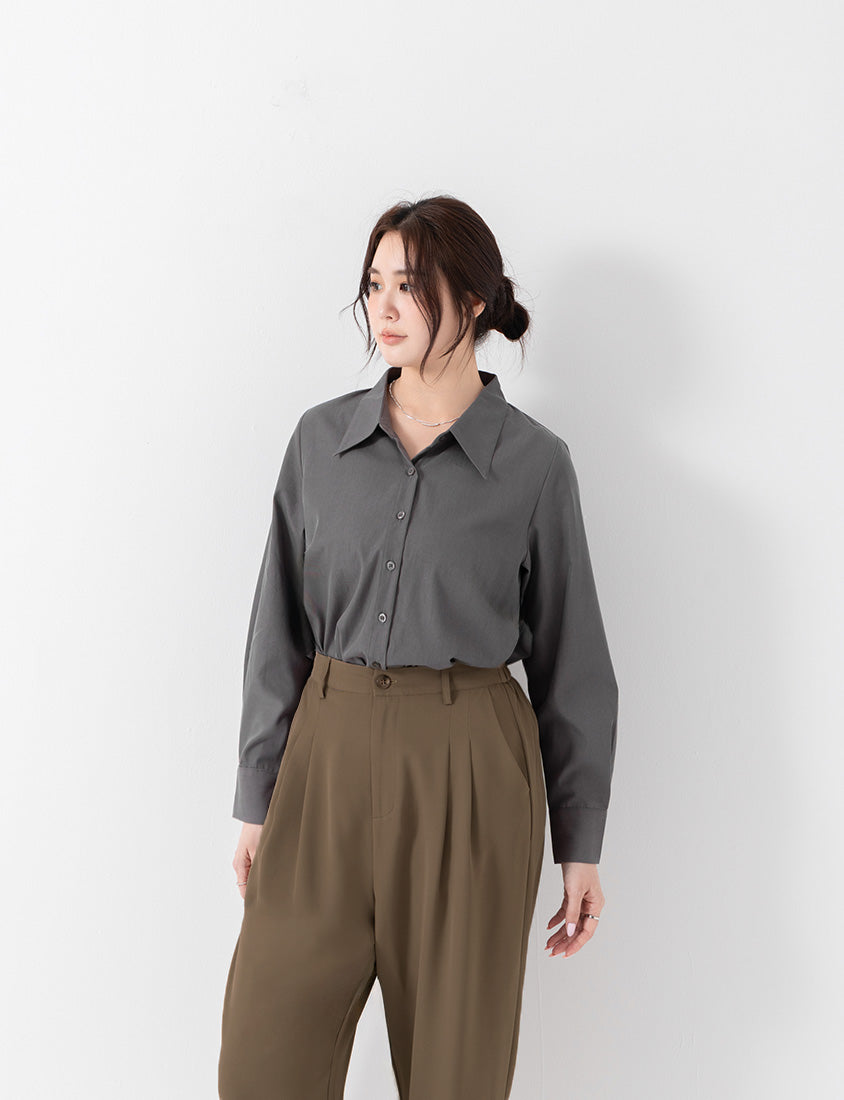 MISS. Cool Touch Wrinkle-Resistant Tailored Cropped Suit Plus Size Pants