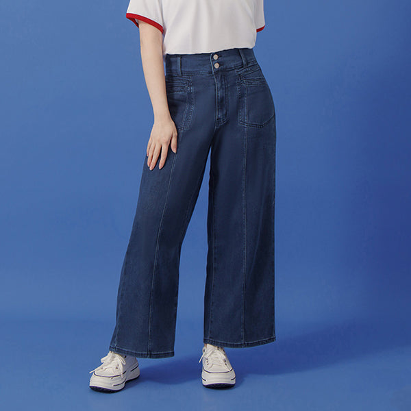 Lightweight Cloud Denim Zero-Restriction Plus Size Jeans (Regular)