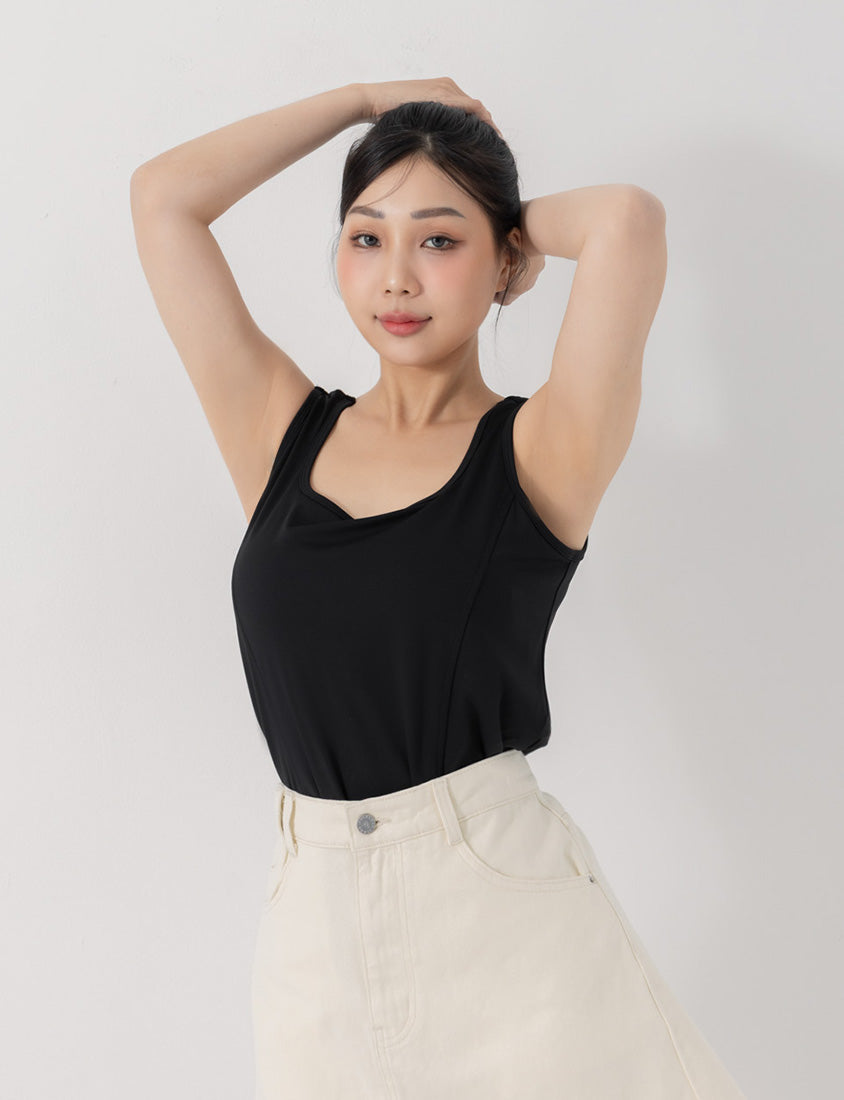 Pobra. Instant Cooling Slimming Stitch Plus Size Bra Tank Top