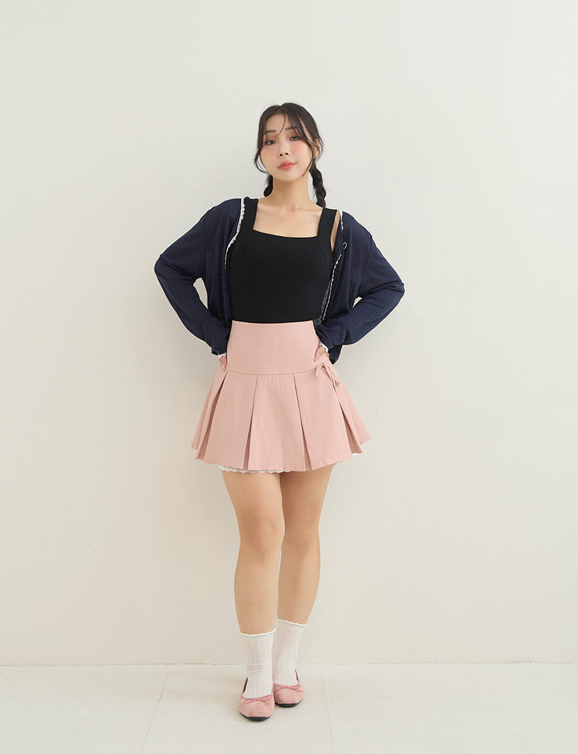 Zero Armpit Bulges Slimming Square Neck Knit Plus Size Tank Top