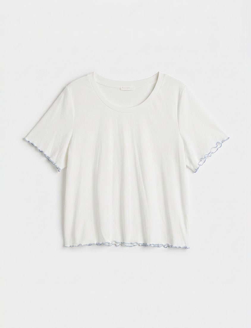 (Crew Neck) Zero Sweat Mark Cooling Plus Size Tee