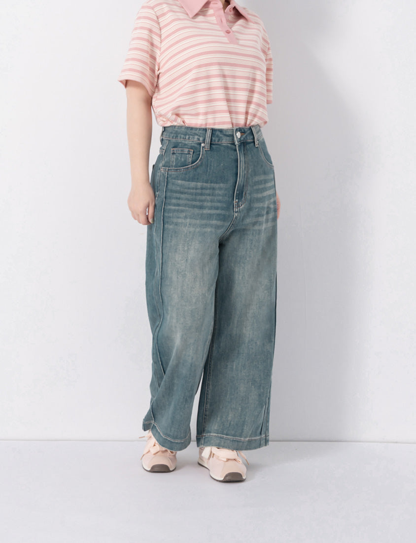 Perfect Long-Leg Stretchy Plus Size Jeans (Short)