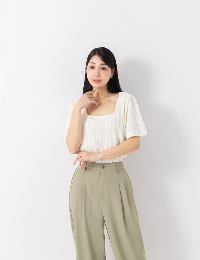 MISS. Cool Touch Wrinkle-Resistant Tailored Cropped Suit Plus Size Pants