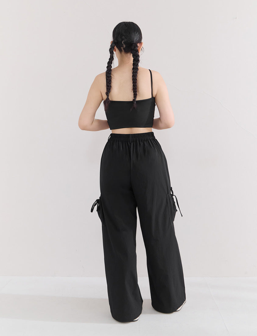 Instant Cooling UV-Protection Tie-Waist Plus Size Utility Pants