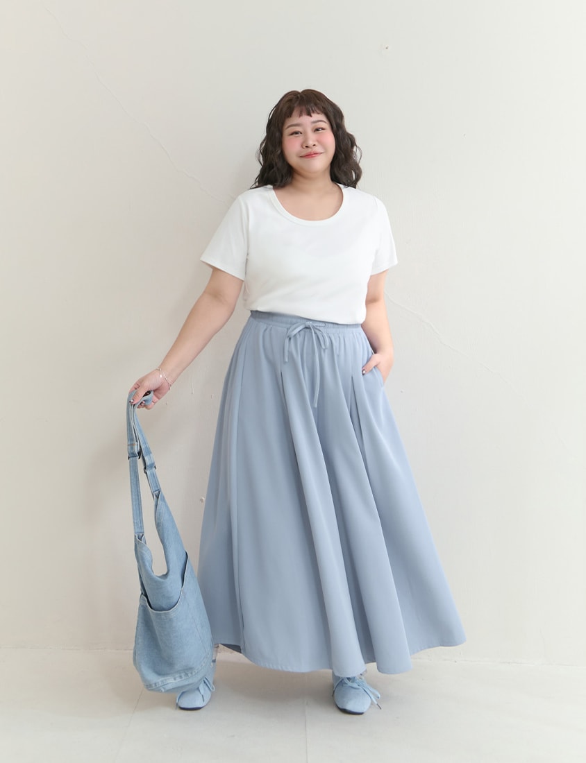 Upgraded 2.0! U-Neck Plus Size Slim Tee