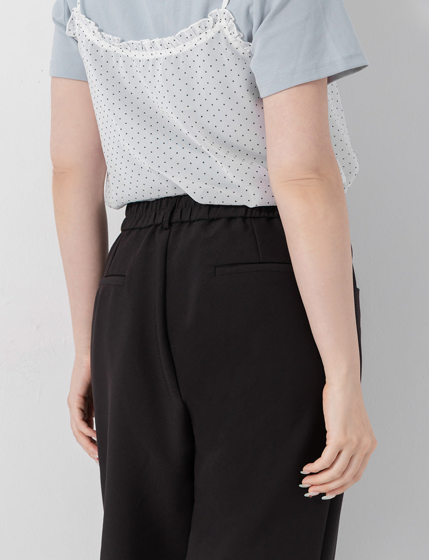 Perfect Proportion Slim Fit Plus Size Flared Trousers (Regular)