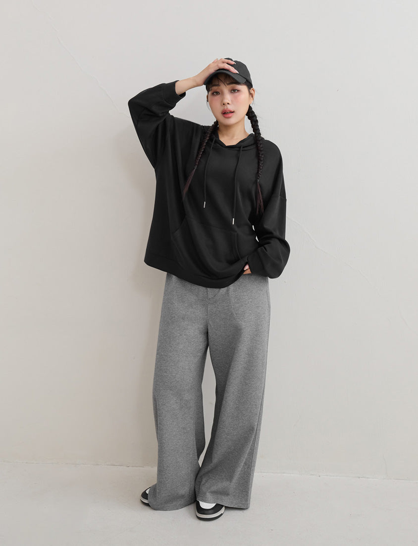 Sand Washed Cloud Cotton Oversize Plus Size Hoodie (Unisex)