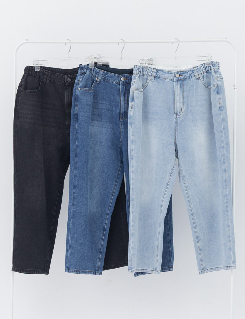 Standard Perfect Fit Plus Size Boyfriend Jeans