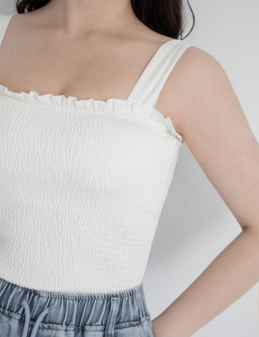 Pobra. Tencel Cooling Bubble Hem Plus Size Bra Top 2.0