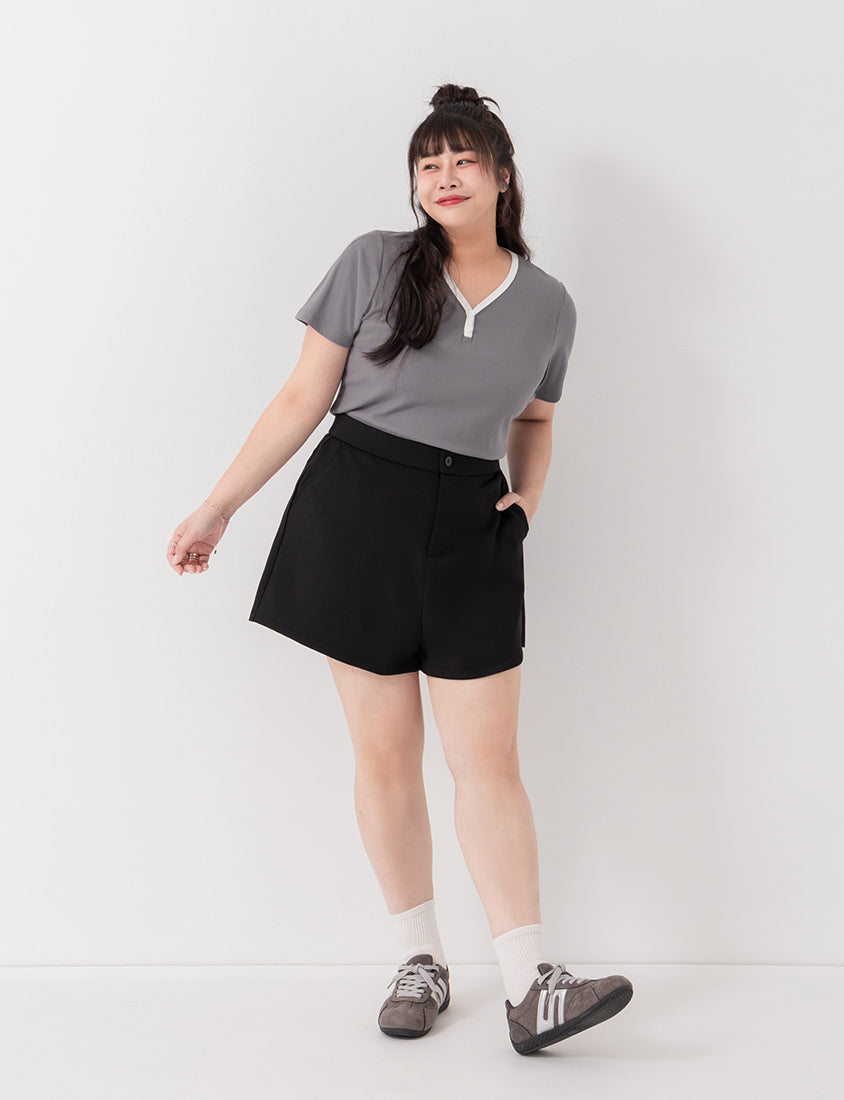 Apple-Shaped Friendly! Perfect Fit Cloud Cotton Plus Size Shorts