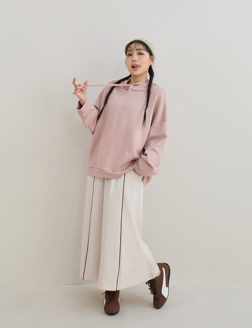 Sand Washed Cloud Cotton Oversize Plus Size Hoodie (Unisex)
