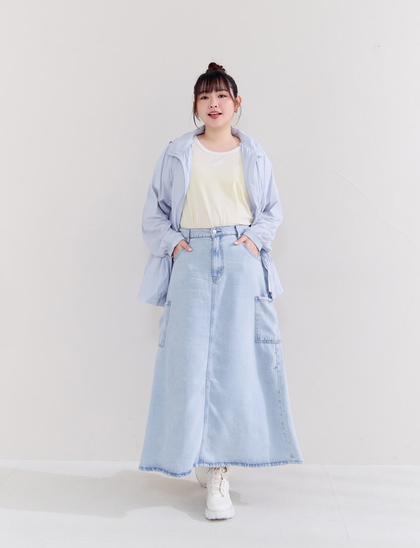 Casual Raglan Contrast Sleeve Plus Size Tee