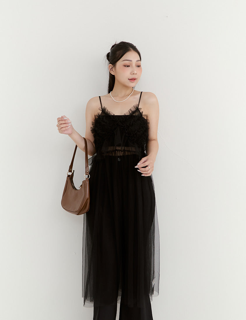 MISS. Japanese Style Adjustable Layered Plus Size Long Vest