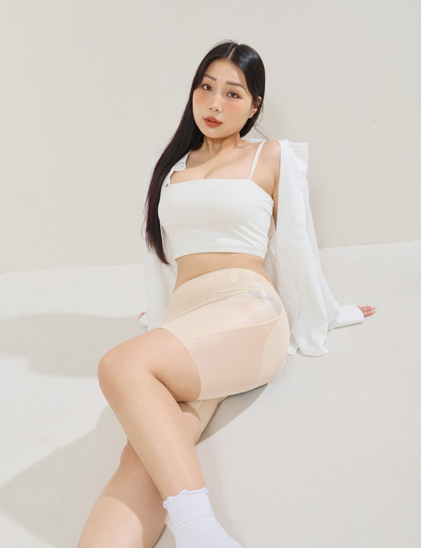 Hip-lifting Airy Waist Plus Size Sculpting Pants