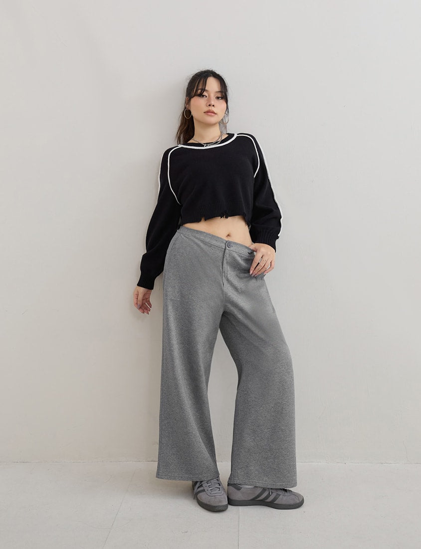 Standard Perfect Fit Anti-Pilling Cloud Cotton Plus Size Long Pants