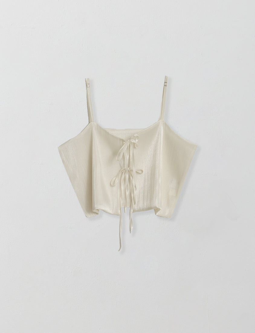 MISS. Sheen Satin Layering Plus Size Cami Vest