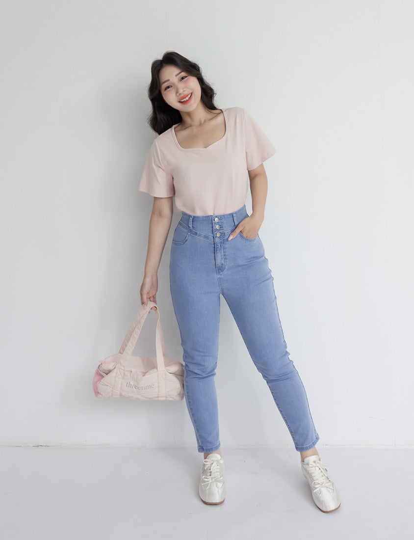 Cooling Tech Leg-Lengthening Plus Size Jeans