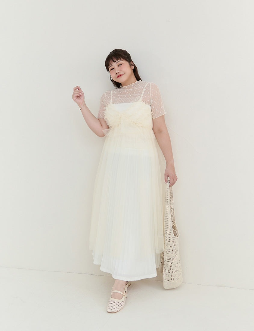 MISS. Japanese Style Adjustable Layered Plus Size Long Vest