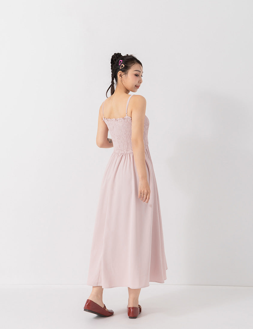 Versatile Adjustable Strap Plus Size Maxi Dress