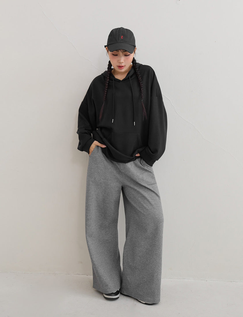 Sand Washed Cloud Cotton Oversize Plus Size Hoodie (Unisex)