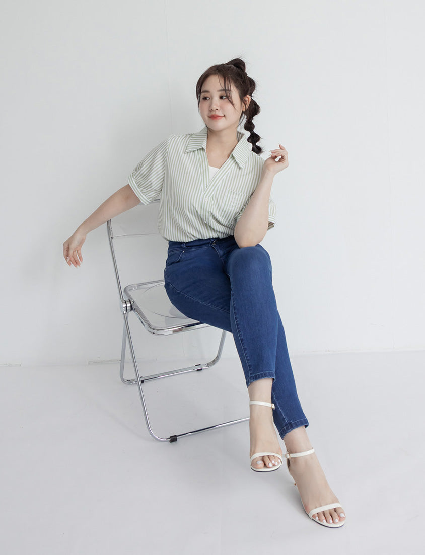 Cooling Tech Leg-Lengthening Plus Size Jeans