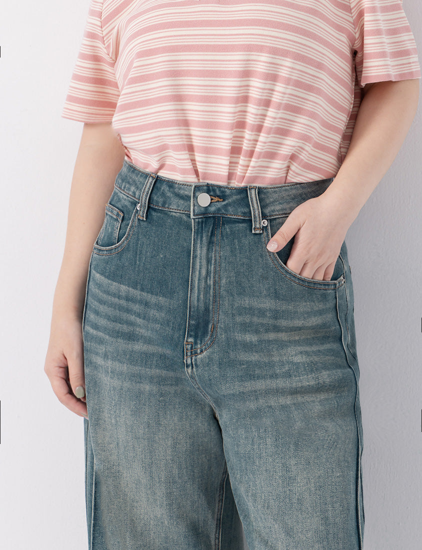 Perfect Long-Leg Stretchy Plus Size Jeans (Short)