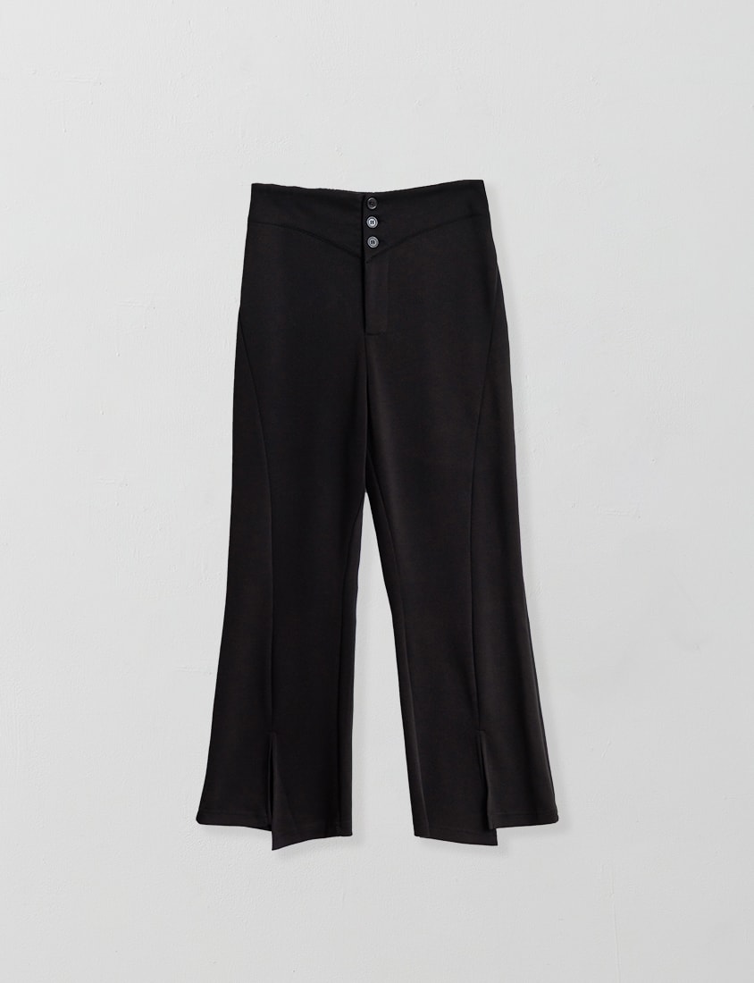 Instant Cool Cloud Cotton Plus Size Flare Pants (Long)