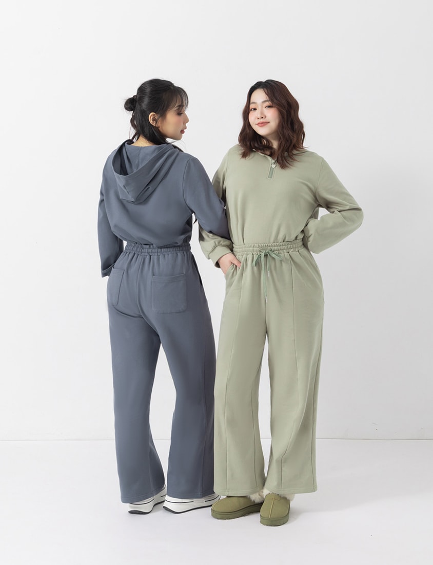 Comfort Deodorizing Brushed Lined Plus Size Hoodie