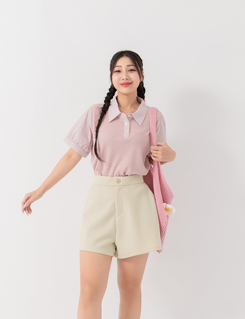 Pear-Shaped Friendly! Perfect Fit Structured Cloud Cotton Plus Size Shorts