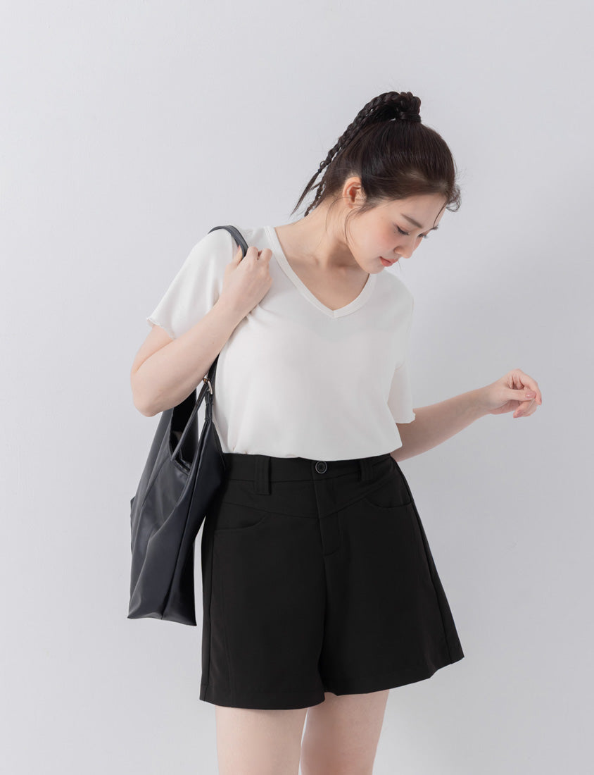 COOL PRO+ Space Cotton V-Neck Plus Size Tee