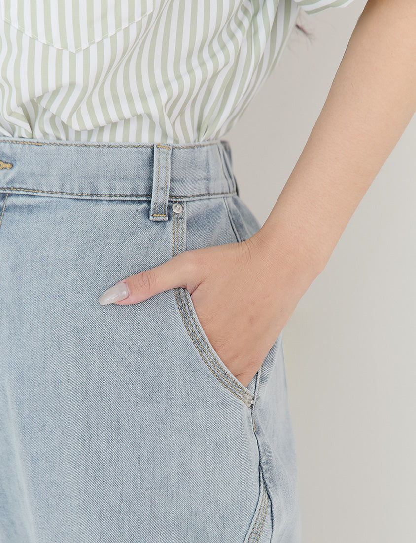 Pear-Shaped Friendly! Perfect Fit Plus Size Curved Leg Jeans