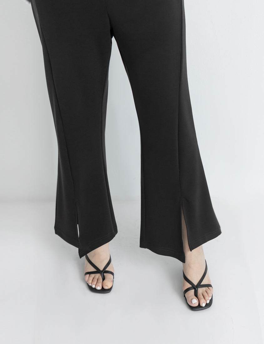 Instant Cool Cloud Cotton Plus Size Flare Pants (Short)