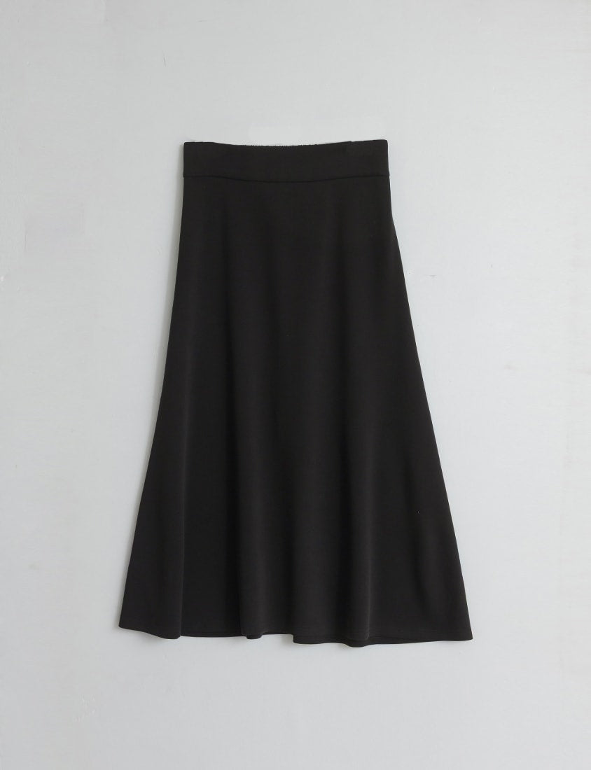 Instant Icy Cooling Cloud Cotton High Waist A-Line Plus Size Maxi Skirt