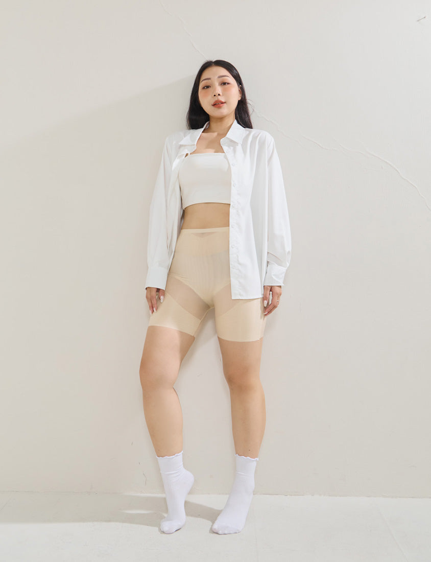 Hip-lifting Airy Waist Plus Size Sculpting Pants