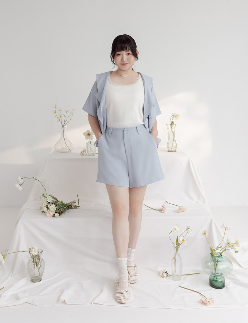 MISS. Cooling Liquid Touch Cotton Square Neck Plus Size Tank Top