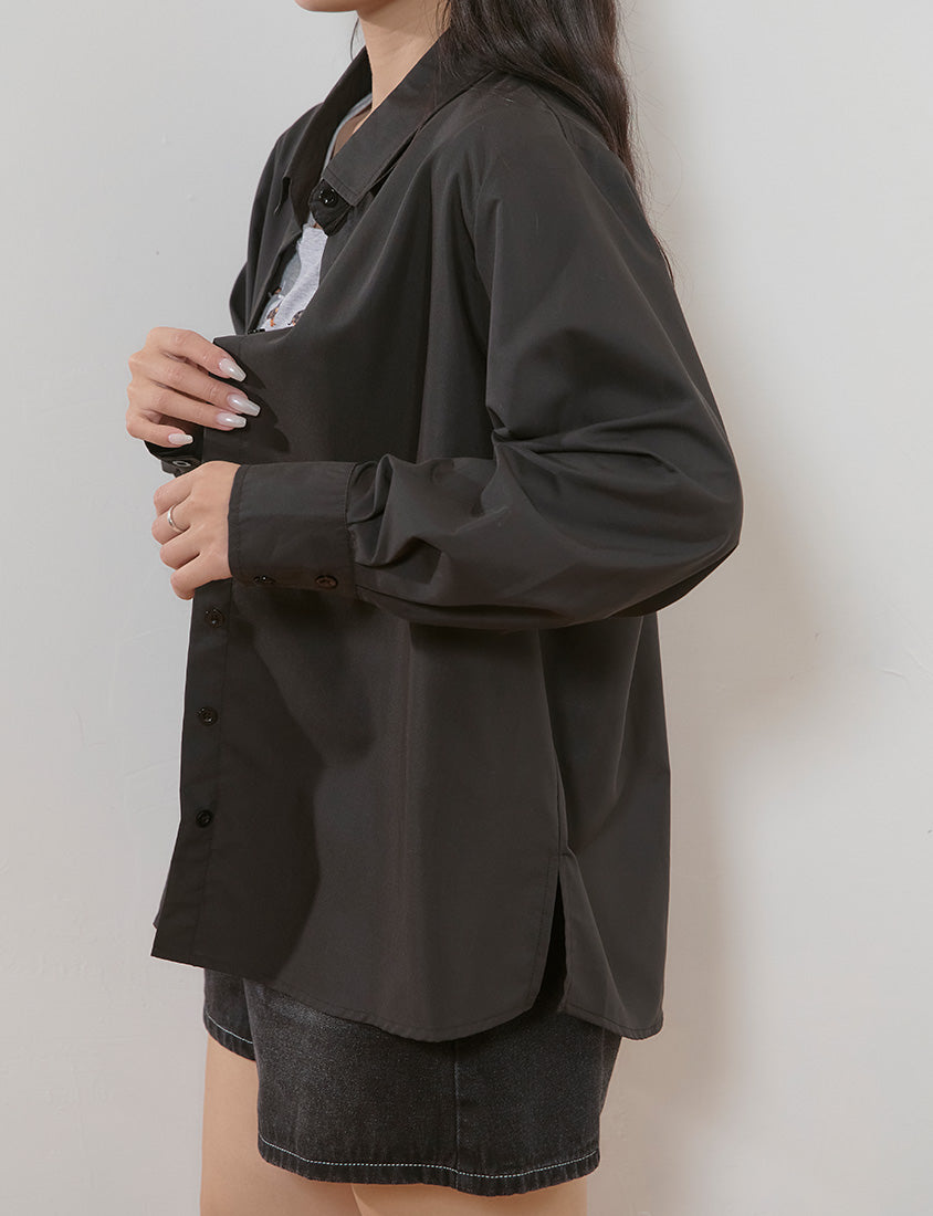 Icy Cooling Minimal Sun Protection Plus Size Shirt