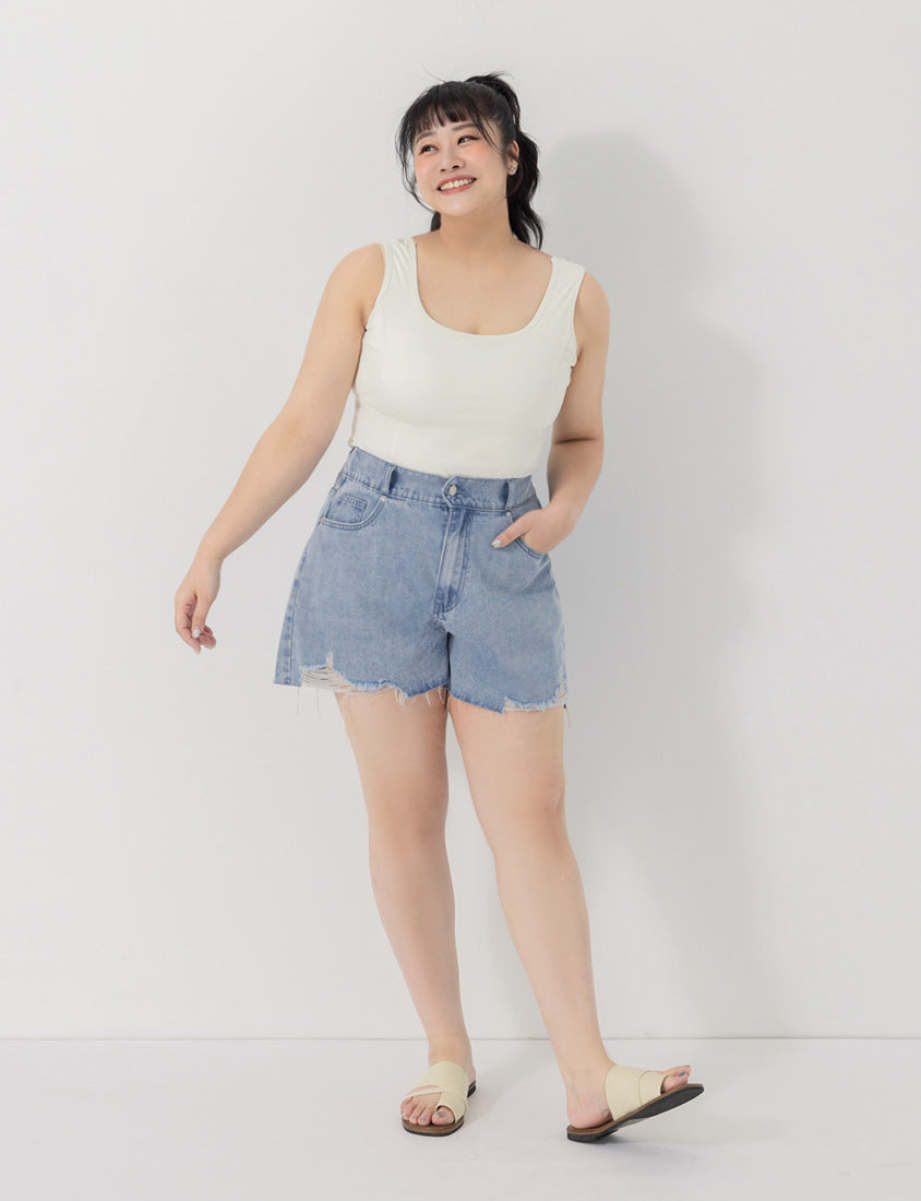 Pobra. Instant Cooling Slimming Stitch Plus Size Bra Tank Top