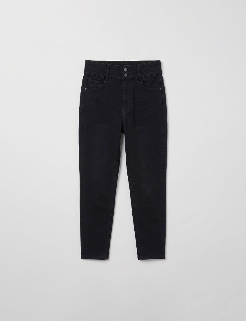 Push-Up High Waist Tummy-Control Plus Size Jeans